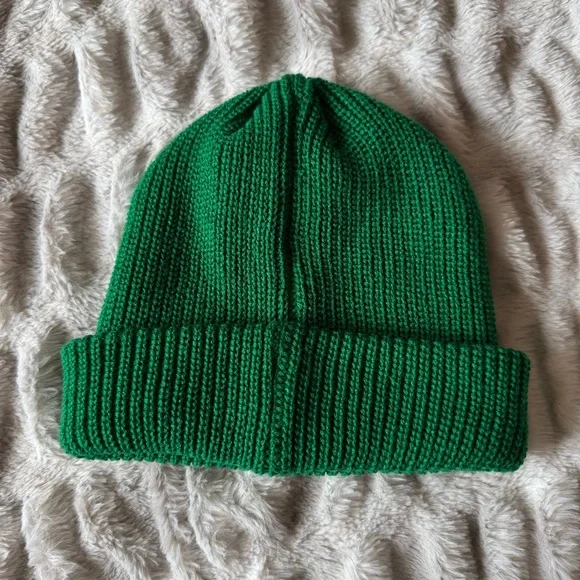 Drew House Green Ribbed Beanie - Picture 4 of 5